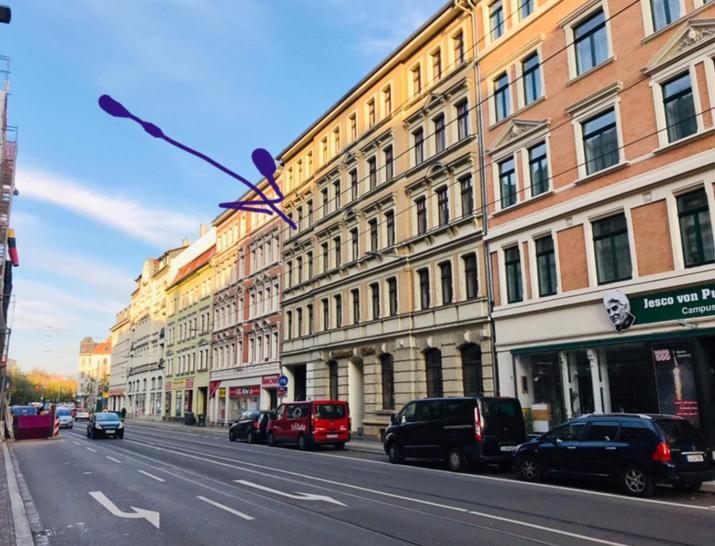 Ferienwohnung In Der Naehe Leipziger Zentrum Экстерьер фото